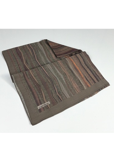 Cardion Pamuk İpek Şal - 70 X 180 - 06303 Kahve