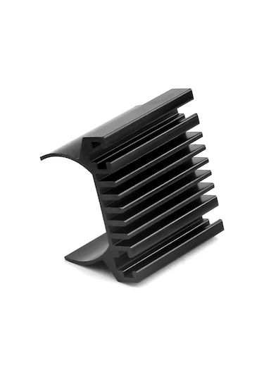 Youtek Trax4 Ve Trax4-m 1/18 Rc Zırhlı Araçlar İçin Bjm401 Modeli 180 Motor Soğutma Radyatörü Siyah - Alüminyum Alaşımlı Upgrade Parça