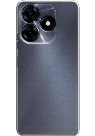 Tecno Spark 10 4g Kılıf Zore Süper Silikon Kapak Renksiz
