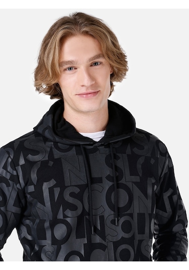 Colin's Colins Regular Fit Baskılı Siyah Erkek Sweatshirt Cl1067000 Siyah Colin's Colins Regular Fit Baskılı Siyah Erkek Sweatshirt Cl1067000 Siyah
