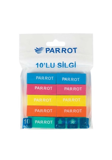 Parrot Silgi 10 Adet