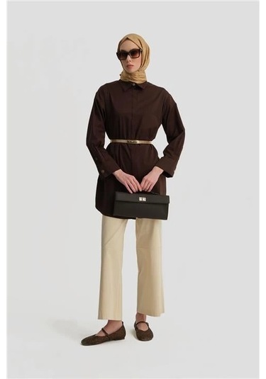 Armine Düz Paça Pantolon 25y2802 Aytaşı Krem