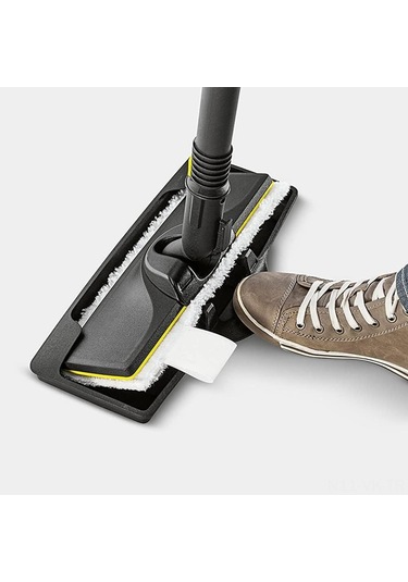 Vkemall Karcher Sc1-5 Serisi İçin Easyfix Halı Yıkama Çerçevesi 2.863-269.0 + 2 Adet Uzun Beyaz Etiket