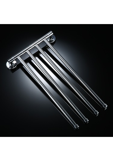 Shineyee Stainless Çelik Döner Havlu Rakası Banyo Mutfak Tuvalet Aksesuarı 32.2cm Uzunluklı Fonksiyonel Duvar Takımı Diğer