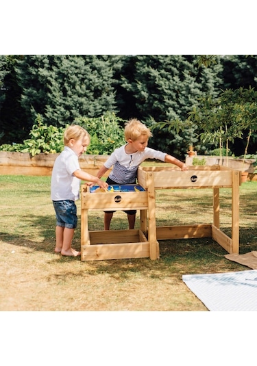 Plum Ahşap Kum Ve Su Masaları Çok Renkli