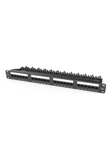 Teknoteg - Unıtek Cat6 Utp 24 Port Rj45 Patch Panel T003a