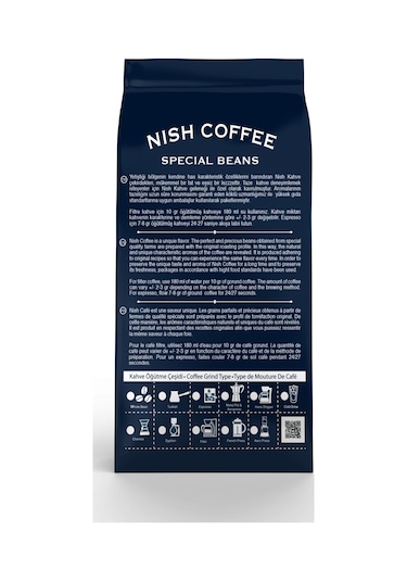 Nish Filtre Kahve Decaf Kafeinsiz 250 Gr Öğütülmüş