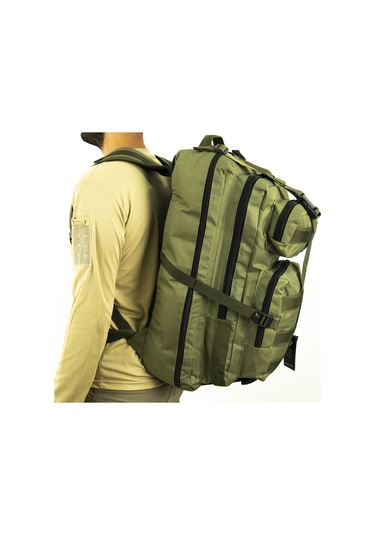 Kordak 65 Litre Haki Fonksiyonel Outdoor Çanta