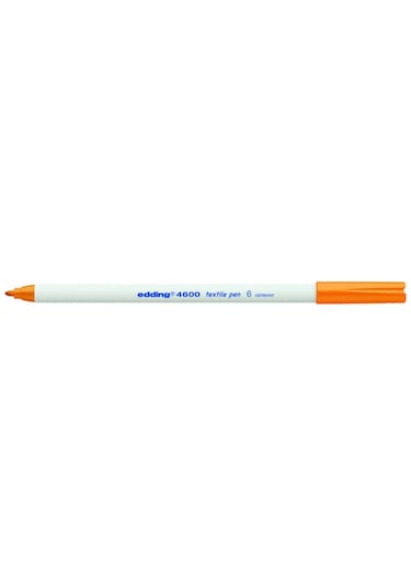 Edding 4600 Kumaş Kalemi - Turuncu - N:06