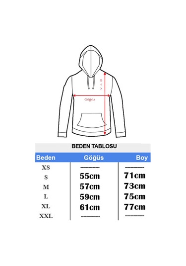 Los Angeles Calıfornıa Basklı Kapişonlu Sweatshirt Siyah2