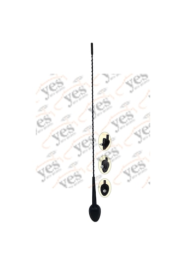 Krcoto Fıat Doblo - Fıorıno Tavan Anteni Komple Çubuk + Tabanı