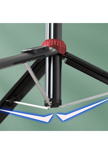 Butu P160d 1,6 M Uzatılabilir Selfie Çubuğu Kamera Tripod Standı, Tek Dolgu Işığı Ve Kablosuz Bluetooth Uzaktan Kumanda İle