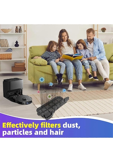 S8 Pro Ultra Robot Süpürge Yedek Parçası İçin Su Filtresi Ve Temizleme Fırçası Montaj Aksesuarları