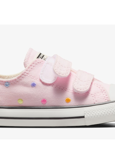 Converse Chuck Taylor All Star 2v Polka Dots Bebek Pembe Sneaker A10715c Pembe