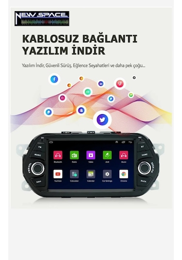 Eg006-an Fiat Egea Uyumlu Androıd 12-7 Inc Ekran. 2+32-rds-ıps-ca