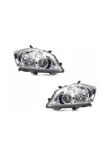 Toyota Uyumlu Auris Yıl 2010-2012 Arası Depo Sol Far Krom 81170-02540