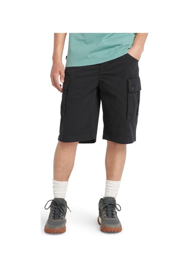 Timberland Brooklıne Twill Cargo Short Erkek Şort-31594 Siyah