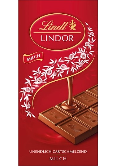 Lindt Lindor Vollmilch Tafel 100 G