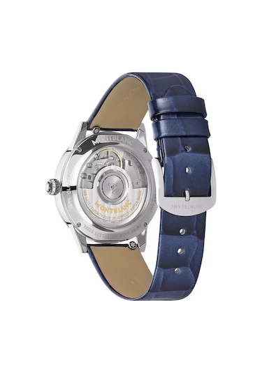 Montblanc Boheme Day & Night 34 Mm Otomatik Saat 133310 Mavi