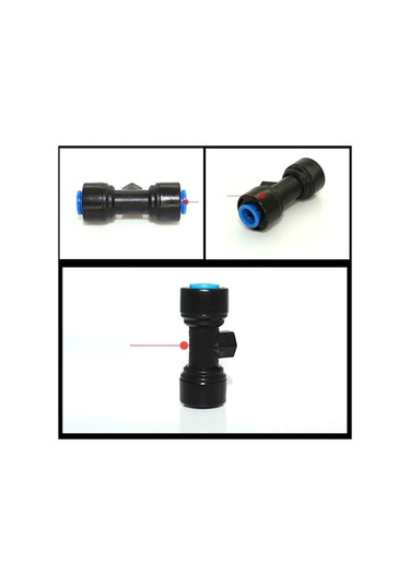 Lemestar Yaz Serinliği İçin 21 Parça Pirinç Sis Nozulu Ve T Bağlantılı Sulama Sistemi