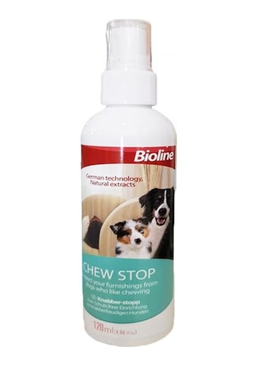 Bioline Köpekler İçin Kemirme Önleyici Sprey 120 ML