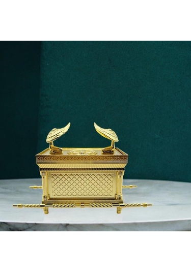 Suntek Magideal Ahit Sandığı Tahsil Metal El Sanatları Dini 16x6.5x10.5cm