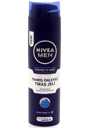 Nivea Men Protect & Care Tahriş Önleyici Tıraş Jeli 200 ML