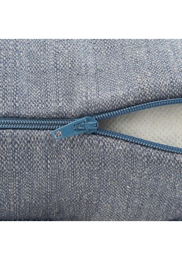 Evidea Soft Rosy Kırlent - Mavi- 45x45 Cm Mavi