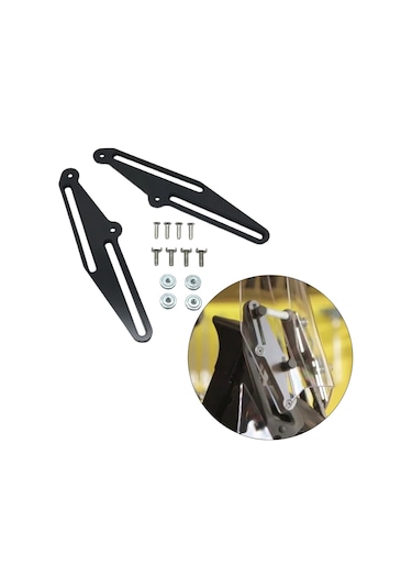 Suntek 4 Inç 100MM Yamaha Tenere 700 Için Motosiklet Ön Cam Ayar Braketi