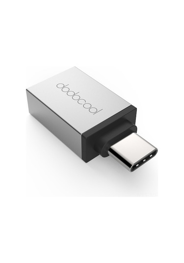 Usb-c'den Usb 3.0'a Dönüştürücü, Gümüş, 5 Gbps Veri Transferi Ve 3a Şarj, Alüminyum Gövde, Evrensel Uyumlu