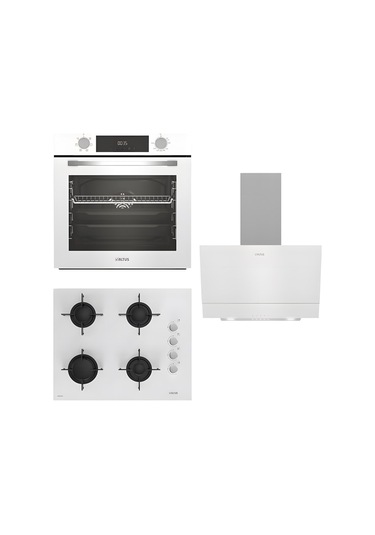 Altus Ala 322 W - 159 DW - 510 HW Beyaz Ankastre Set