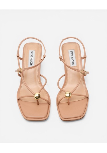 Steve Madden Jackpots Tan Kadın Bej Topuklu Sandalet Jackpots
