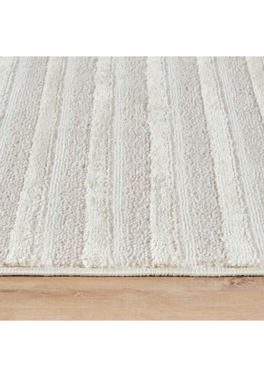 Kaşmir Halı 7/24 Sahara Emma Bej 200x290 CM Salon Mutfak Halısı Kilim