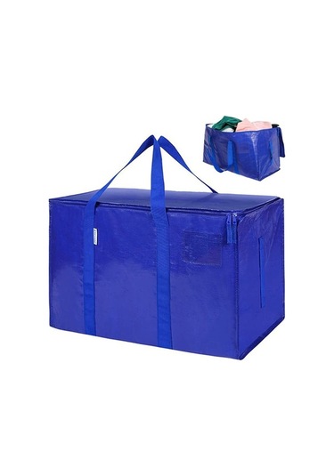 Pazly Dayanıklı Kumaş Evcil Hayvan Taşıma Torbası, Takviyeli Fermuarlarla, Çamaşır Depolama İçin Kulplar Çok Renkli