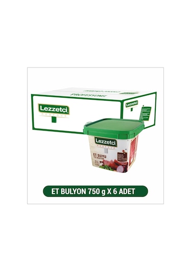 Lezzetçi Et Bulyon 6 x 750 G
