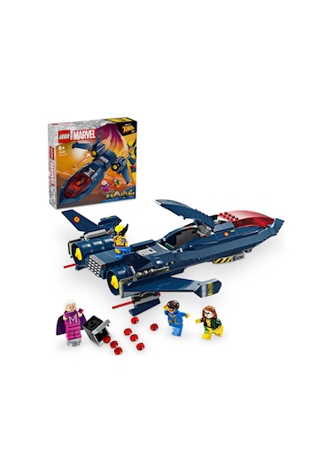 LEGO® Marvel X-Men X-Jet 76281-8+ Yaratıcı Oyuncak Yapım Seti