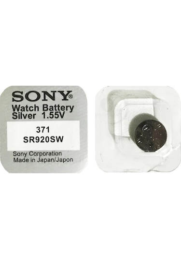 Murata 371 SR920SW Saat Pili