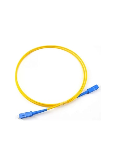 Fiber Optik Patch Kablo 2 Metre SC-SC 9/125 Singlemod (EV-OFİS internet bağlantısı için uygundur.)