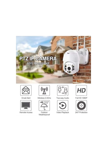 Apronix Apronx 3mp Ptz Speed Dome 2.8mm Wıfı Kablosuz 4g Ip Kamera Apx-wp70