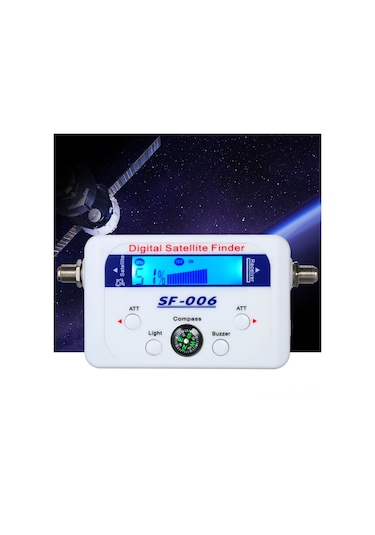 Dijital Uydu Bulucu Uydu Sinyal Ölçer Mini Dijital Uydu Sinyal Bulucu Ölçer Lcd Ekranlı Dijital Uydu Bulucu Pusula İle