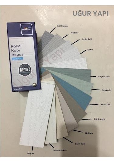 Su Bazlı Kokusuz Amerikan Panel Kapı Boyası  0.75 L Beyaz