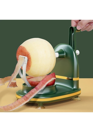 Liangmei 3'ü 1 Arada El-krank Döner Meyve/sebze Soyucu Paslanmaz Yeşil