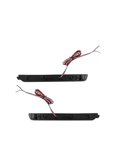 Sointeresting Araba Arka Tampon Reflektör Işıkları Toz Geçirmez Su Geçirmez Kuyruk Durdurma Lambası Fren Lambası Mazda 3 Axela 2004-2009