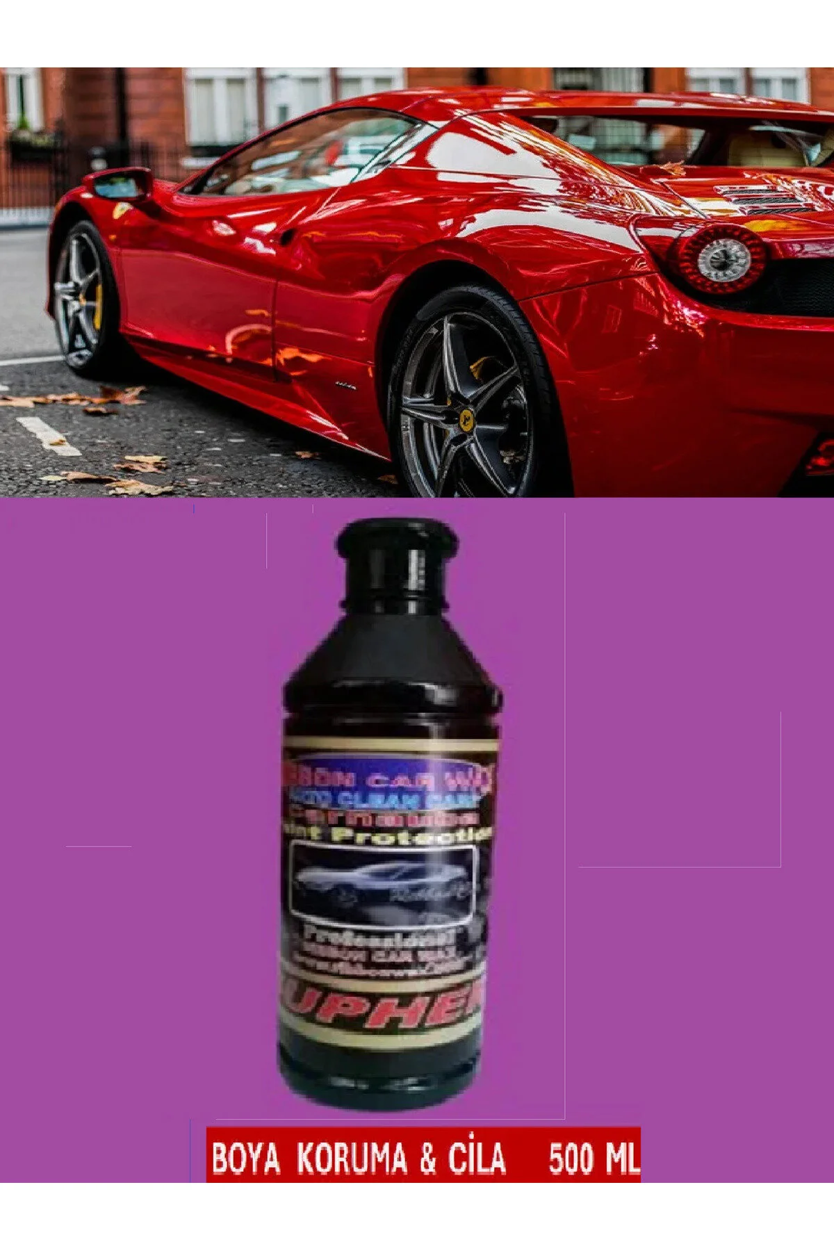 Rb Carnauba Paint Protection 500 Ml Oto Boya Koruma + Cila