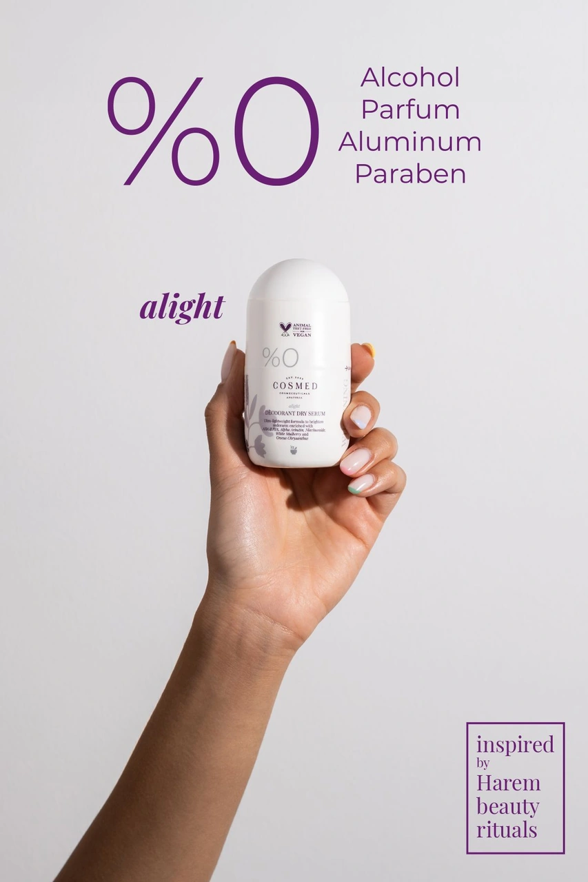 Cosmed Alight Deodorant Dry Serum Aha Içeren Beyazlatıcı Roll–on 50ml