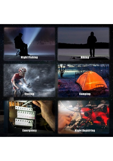 Kangvka Usb Şarjlı Anahtar Zinciri Işığı - 4 Işık Modu 800 Lumen, 360 Aydınlatma Cob Led Feneri Gösterildiği Gibi