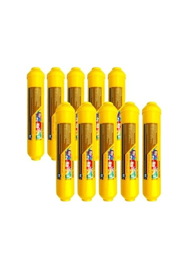 Su Arıtma Filtresi Sarı Mineral Filtre 10 Adet