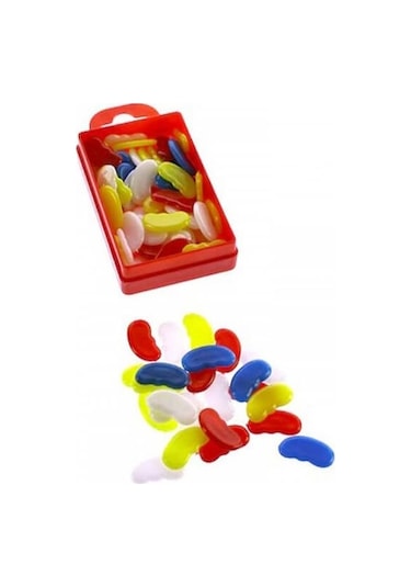 ayı Sayma Seti 1 Paket Plastik Sayı Sayma Çubukları ve Fasülyeleri 1. Sınıflar İçin Renkli Çubuk Fasulye