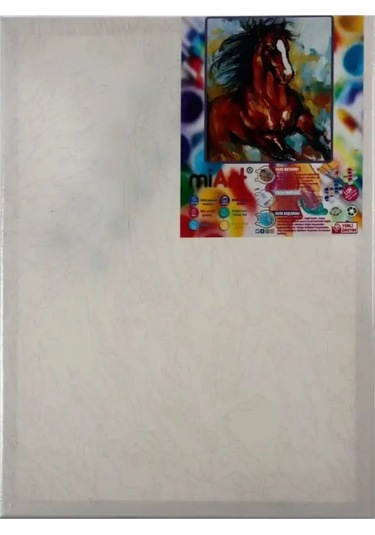 Miart Sayılarla Boyama Seti At 30x40 Cm