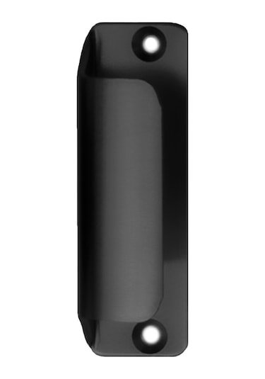 Erkul Yaprak 64 Mm Mat Siyah Mobilya Kulbu
